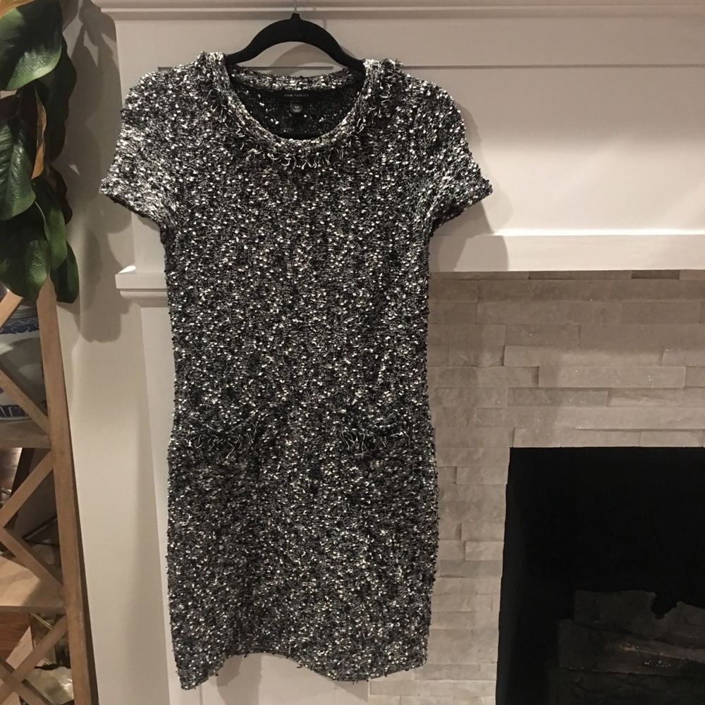 Ann Taylor Black & White dress size XS